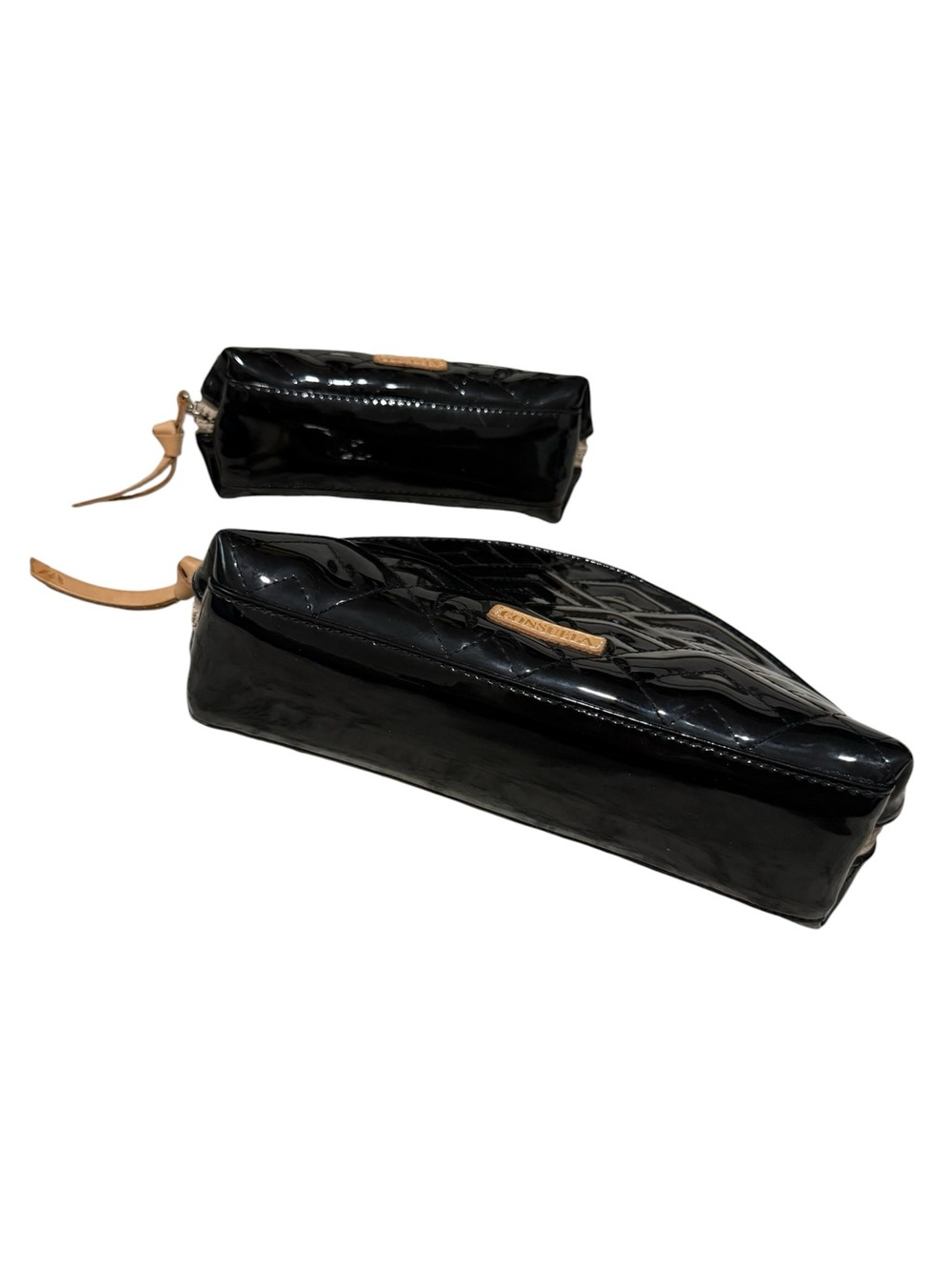 Consuela Inked Large and Small Cosmetic Case Sold Together - Picture 3 of 8